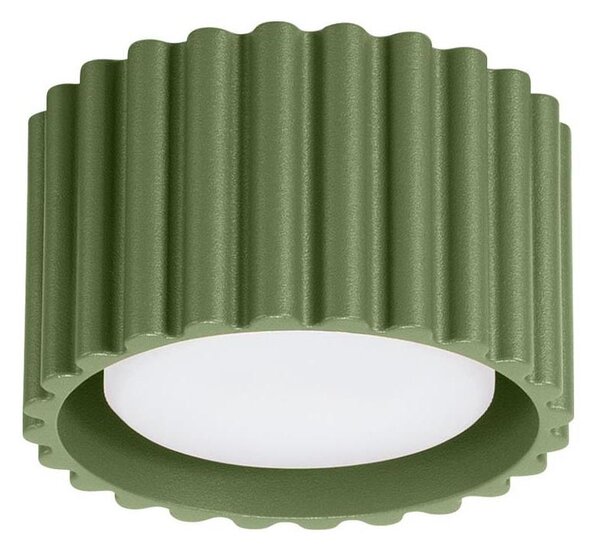 Sollux SL.1797 - Bodové svietidlo AURA 1xGX53/10W/230V 6 cm zelené