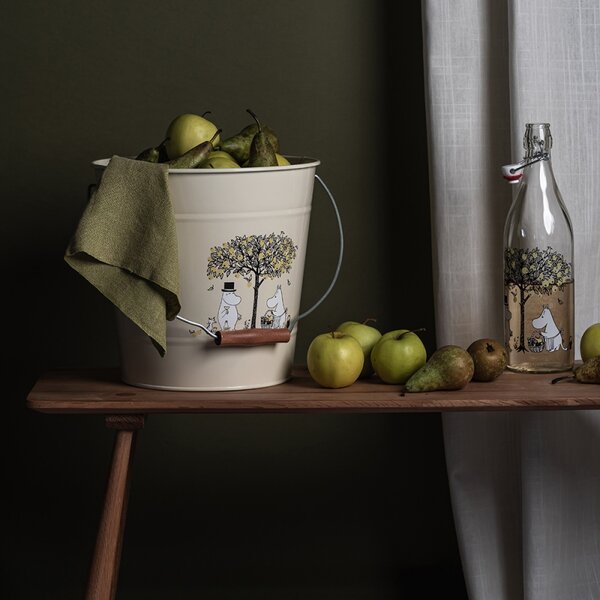 Muurla Sklenená fľaša Moomin Apples 1l
