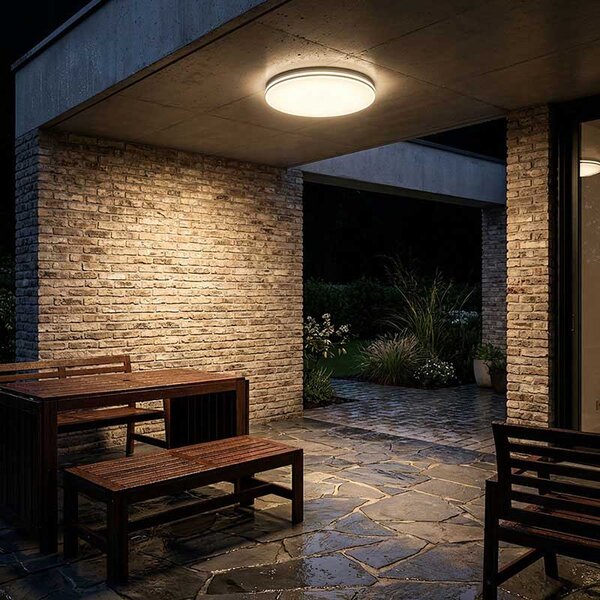 SOLIGHT LED osvetlenie CORATO, nastaviteľný príkon 21-32-42W, CCT, max. 4200lm, IP54