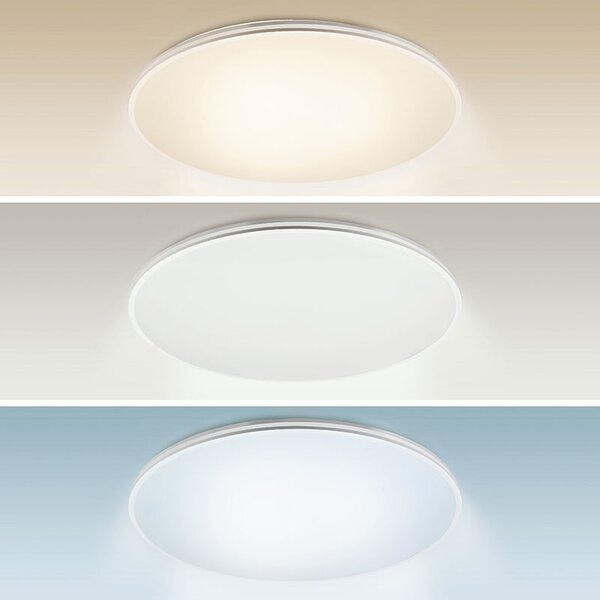 SOLIGHT LED osvetlenie CORATO, nastaviteľný príkon 21-32-42W, CCT, max. 4200lm, IP54