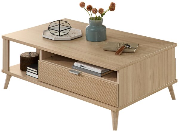 KONFERENČNÝ STOLÍK, farba duba, kompozitné drevo, 110/65/40 cm Stylife - Stolíky do obývačky