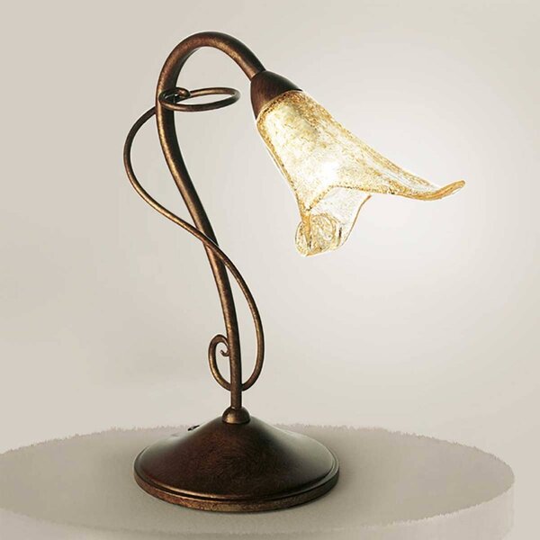 Stolná lampa v tvare kvetu Riccardo