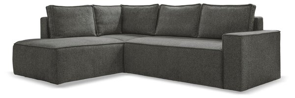 ROHOVÁ SEDAČKA, textil, tmavosivá MID.YOU - Sedačky, Online Only