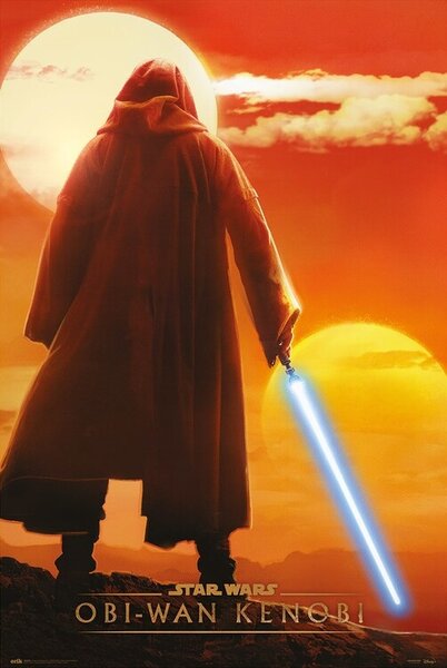 Plagát, Obraz - Star Wars: Obi-Wan Kenobi - Twin Suns