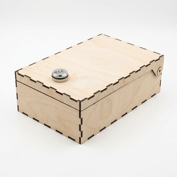 Usporadejto.cz Uzamykateľný box so zámkom na sladkosti a neresti VASKY, 30 x 20 x 10 cm
