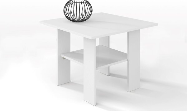 Malý konferenčný stolík AGATA H50, biela