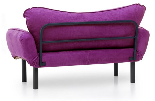 Hanah Home 2-miestna pohovka Chatto 140 cm fialová