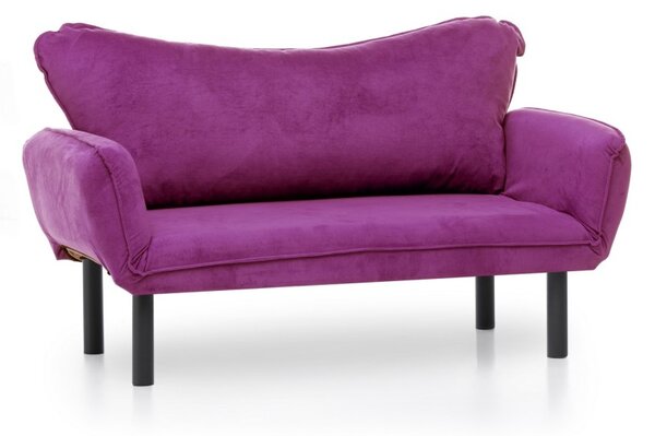 Hanah Home 2-miestna pohovka Chatto 140 cm fialová
