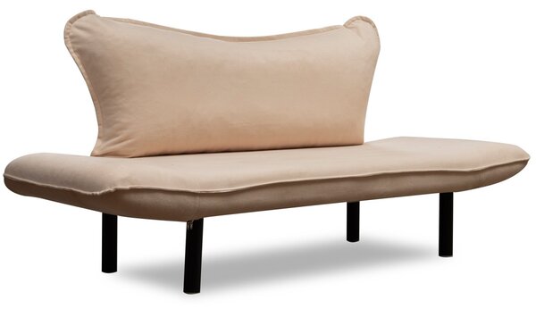 Hanah Home 2-miestna pohovka Chatto 140 cm krémová
