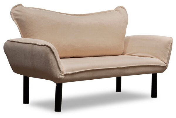 Hanah Home 2-miestna pohovka Chatto 140 cm krémová
