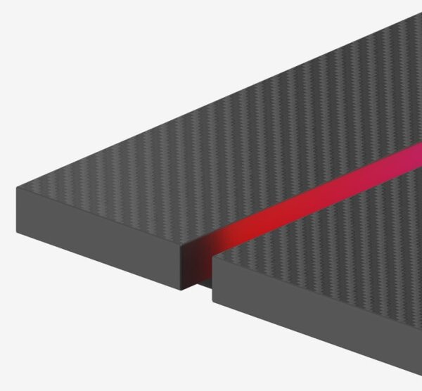 Elektrický výškovo nastaviteľný herný stôl Hero 8.7 RGB čierny